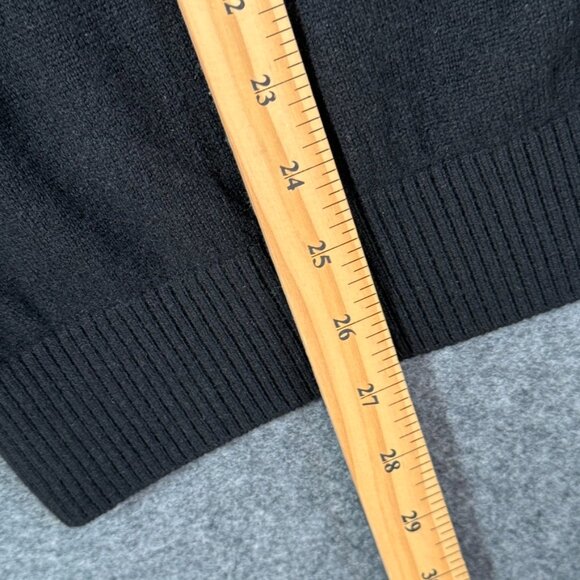 Aviator Nation Unisex Cashmere Bolt Crewneck Sweater Black Comfy‎ Soft Sz Medium - Picture 9 of 11